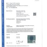 CE CERTIFICATE for NPWT DRESSING KITS