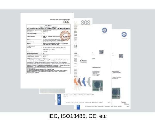 HFNC's Certifications