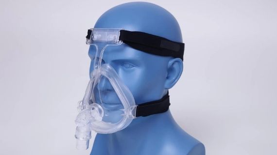 Full Face Mask Silicone Mask For Ventilator HY-800