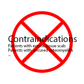 Contraindications of NPWT