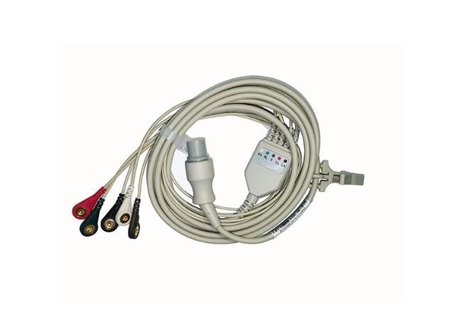 ECG cable reference for checking monitor connection requirements